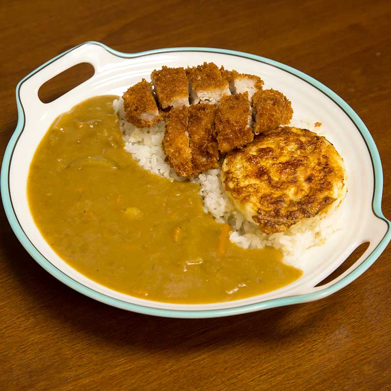 Burger Joy curry rice